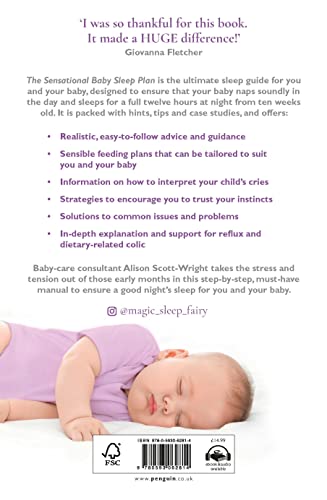 The Sensational Baby Sleep Plan: a practical guide to sleep-rich and stress-free parenting from recognised sleep guru Alison Scott-Wright - Retail Maharaj