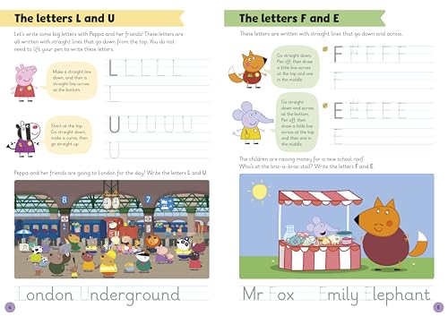 Learn with Peppa: Writing Big Letters: Wipe-Clean Activity Book - Retail Maharaj