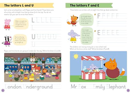Learn with Peppa: Writing Big Letters: Wipe-Clean Activity Book - Retail Maharaj
