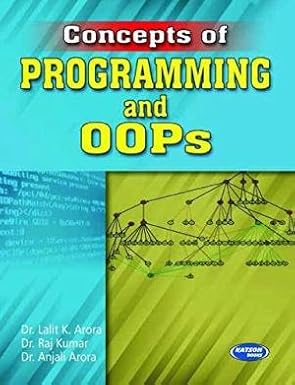 Concept of Programming and OOPs - Retail Maharaj
