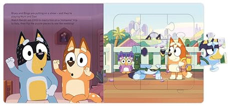 Bluey: A Jigsaw Puzzle Book - Retail Maharaj