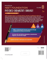 Pearson'26 NEET Foundation Grade 8|Physics, Chemistry, and Biology| For NEET, NSO, Olympiad exams| well-defined explanations, comprehensive diagrams - Retail Maharaj