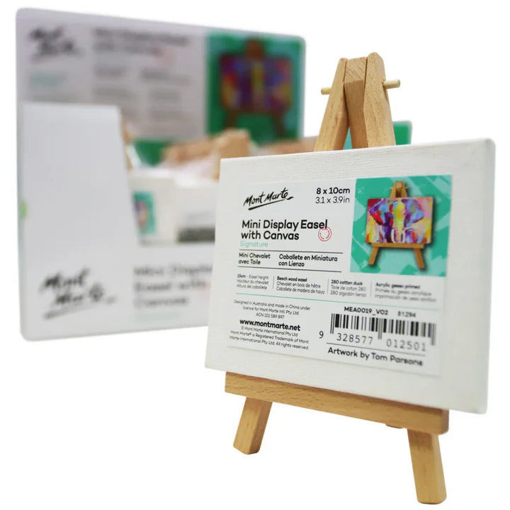 Retail Maharaj Mini Display Easel with Canvas Signature 8x10cm - Retail Maharaj