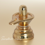Metal Shivling Statue Aluminium Shiv Ling Idol Murti for Mandir Puja Meditation Spiritual Home Decor Showpiece 6 cm Handcrafted - Retail Maharaj