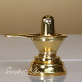 Metal Shivling Statue Aluminium Shiv Ling Idol Murti for Mandir Puja Meditation Spiritual Home Decor Showpiece 6 cm Handcrafted - Retail Maharaj