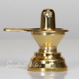 Metal Shivling Statue Aluminium Shiv Ling Idol Murti for Mandir Puja Meditation Spiritual Home Decor Showpiece 6 cm Handcrafted - Retail Maharaj