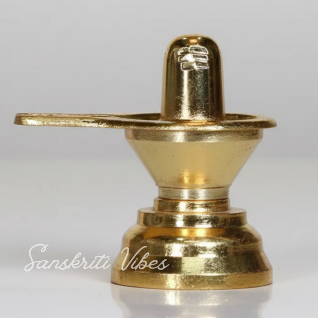 Metal Shivling Statue Aluminium Shiv Ling Idol Murti for Mandir Puja Meditation Spiritual Home Decor Showpiece 6 cm Handcrafted - Retail Maharaj