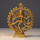 Shiva Idol Metal Statue for Home Decor Mandir Temple Puja Meditation Vastu Positive Energy Showpiece Handcrafted - Retail Maharaj