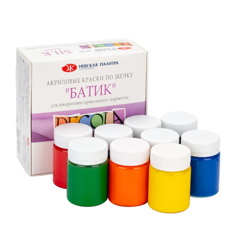 DECOLA Silk Colour Set of 9 Shades × 50ml (Made in Russia) - Retail Maharaj