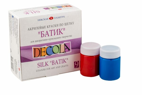 DECOLA Silk Colour Set of 9 Shades × 50ml (Made in Russia) - Retail Maharaj