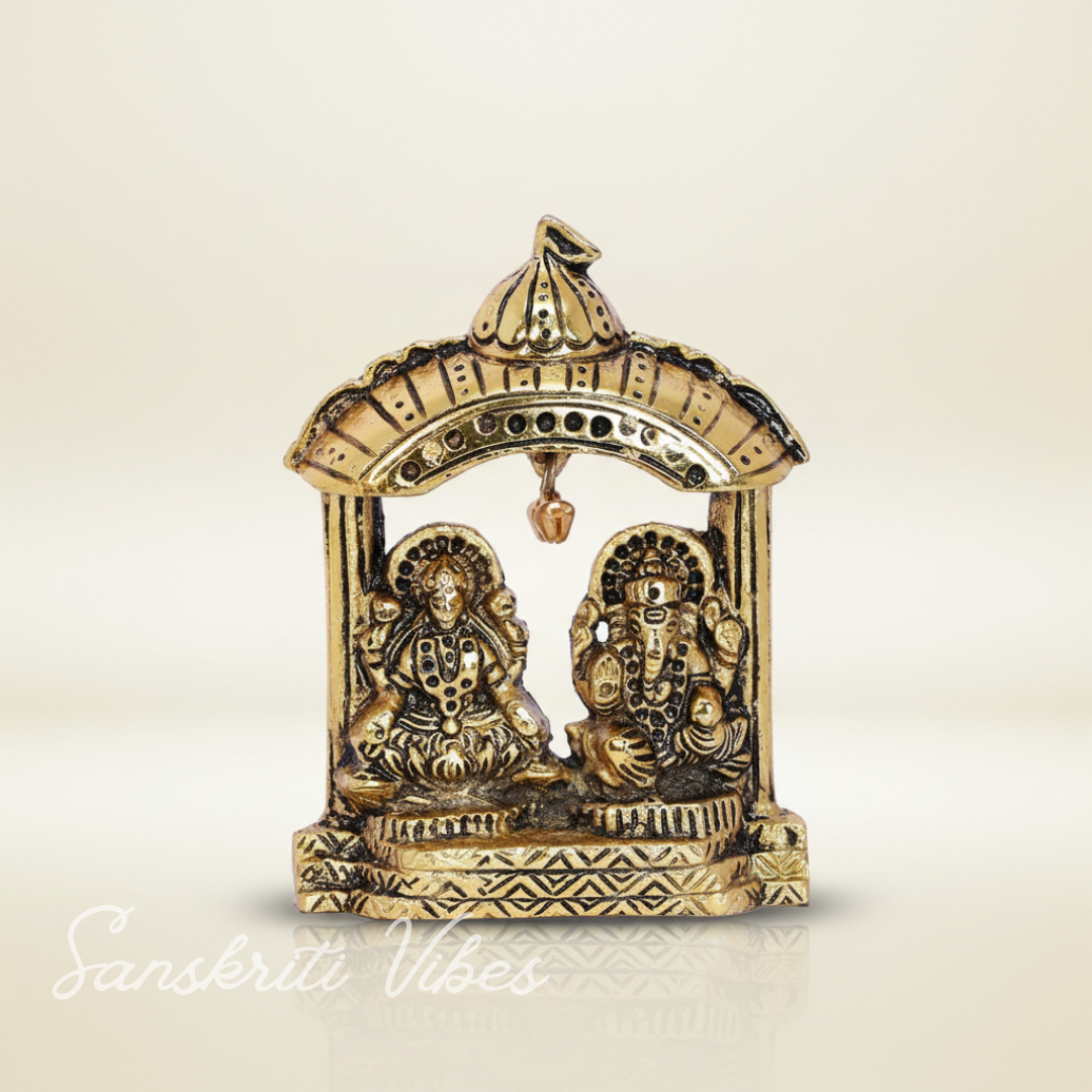 Metal Laxmi Ganesh Diwali Pooja Decorative Showpiece Figurines - Retail Maharaj