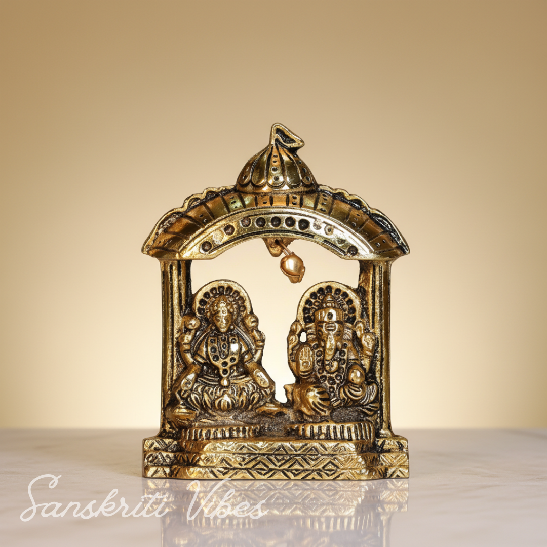 Metal Laxmi Ganesh Diwali Pooja Decorative Showpiece Figurines - Retail Maharaj