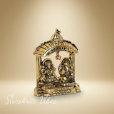 Metal Laxmi Ganesh Diwali Pooja Decorative Showpiece Figurines - Retail Maharaj