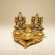 Laxmi Ganesha Metal Statue - Retail Maharaj