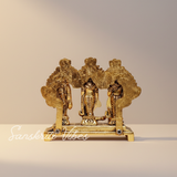 Shri Ram Darbar Metal Statue for Pooja - Retail Maharaj