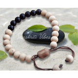 Shaligram and Tulsi Beads Powerful Bracelet – Divine Spiritual Bracelet for Devotees - Retail Maharaj