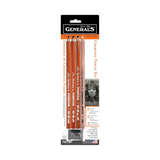 GENERAL'S Charcoal Pencil Set of 5 - Retail Maharaj