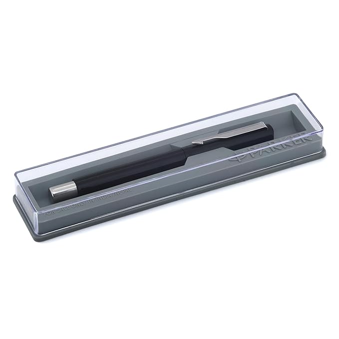 Parker Vector Standard Fountain Pen with 1 Ink Cartridge | Assorted Body Colour | Blue Ink