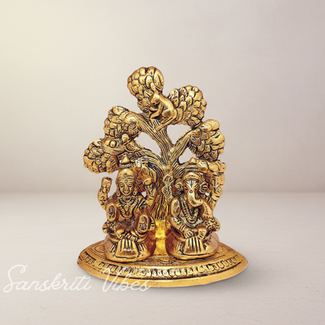 Laxmi Ganesha Metal Statue/Murti For Pooja & Home - Retail Maharaj