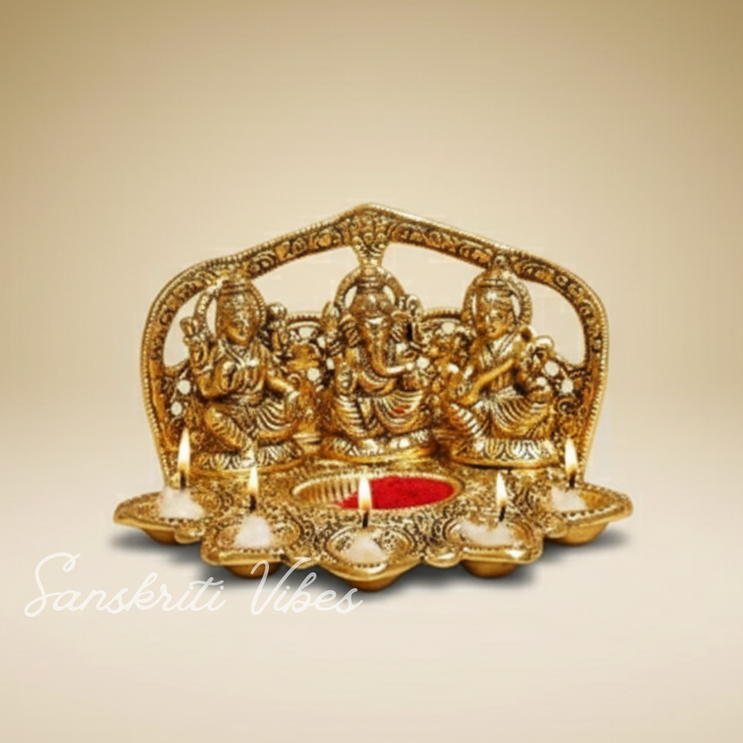 Laxmi Ganesha Saraswati Murti - Retail Maharaj