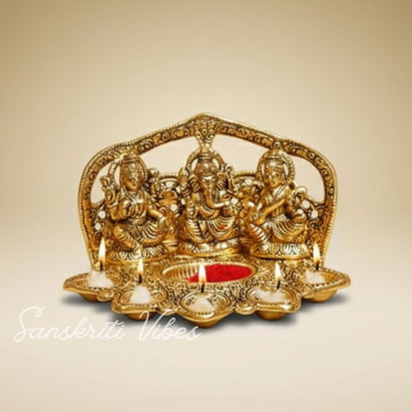Laxmi Ganesha Saraswati Murti - Retail Maharaj