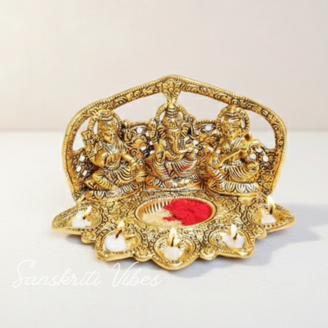 Laxmi Ganesha Saraswati Murti - Retail Maharaj