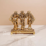 Shri Ram Darbar Metal Statue for Pooja - Retail Maharaj