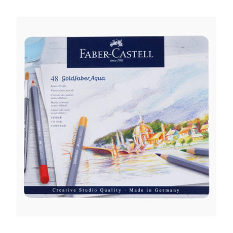 Faber Castell Goldfaber Aqua Watercolour Pencils Artist Colour Set - Retail Maharaj