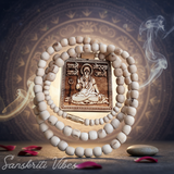 Goga Maharaj with Gorakh Nath Ji Double Sided Tulsi Mala – Sacred 108 Beads for Devotion and Protection - Retail Maharaj