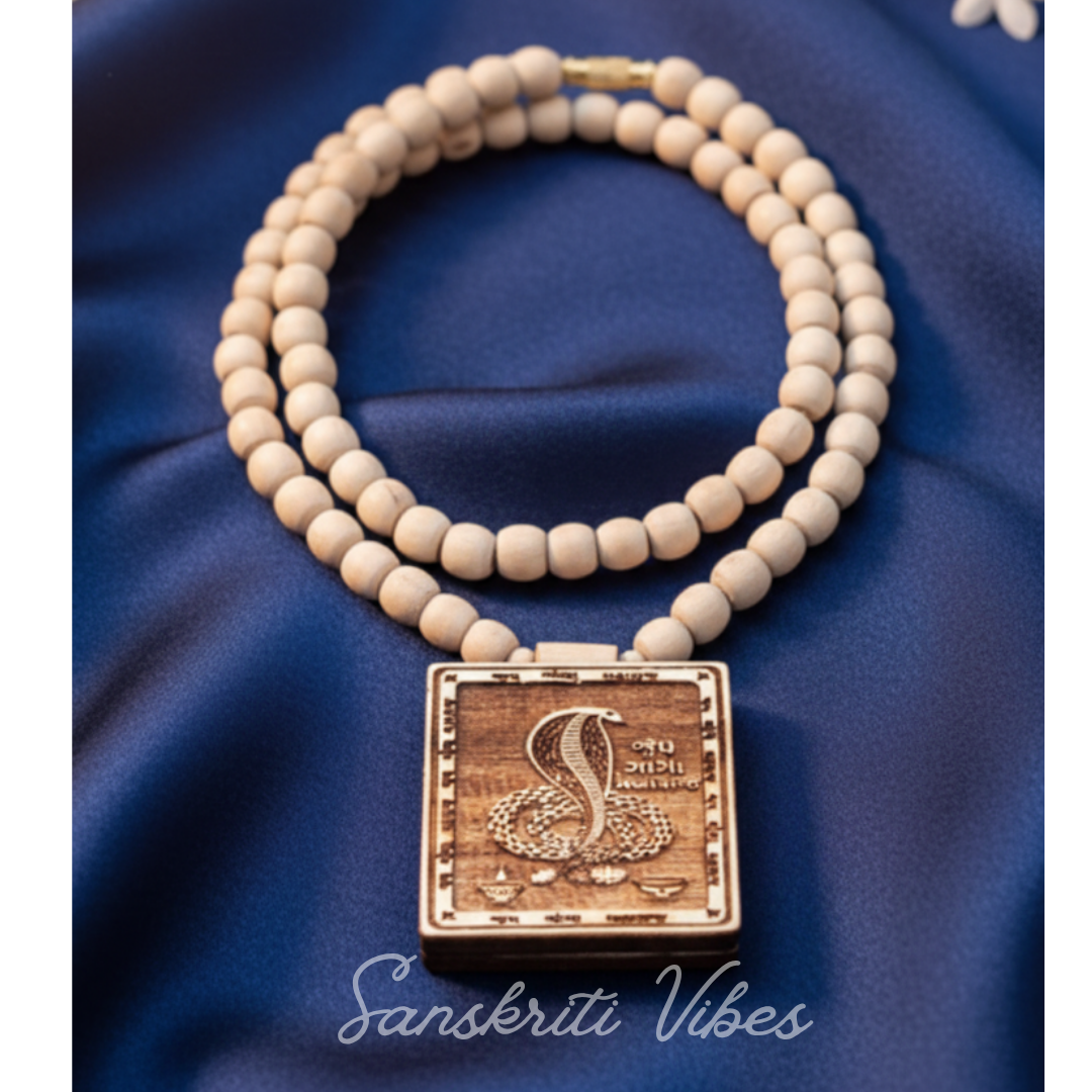 Goga Maharaj with Gorakh Nath Ji Double Sided Tulsi Mala – Sacred 108 Beads for Devotion and Protection - Retail Maharaj