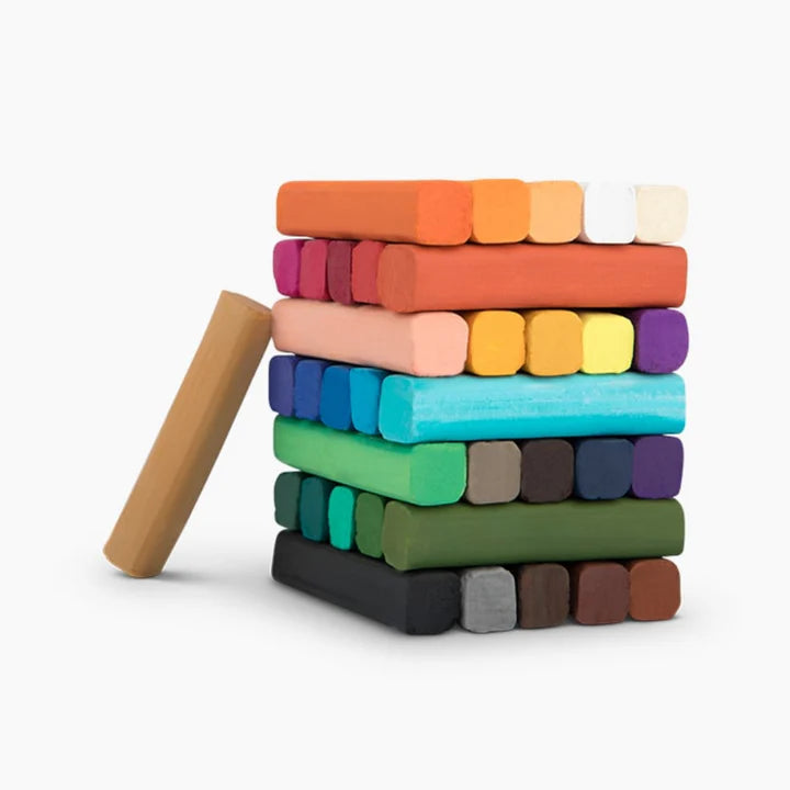 Camel Artist Soft Pastels Assorted Set of 36 Shades for Drawing and Art - Retail Maharaj