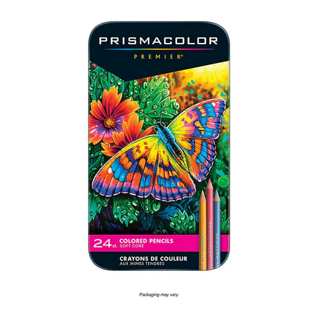 Prismacolor Premier Soft Core Colored Pencil Set of 24 - Retail Maharaj