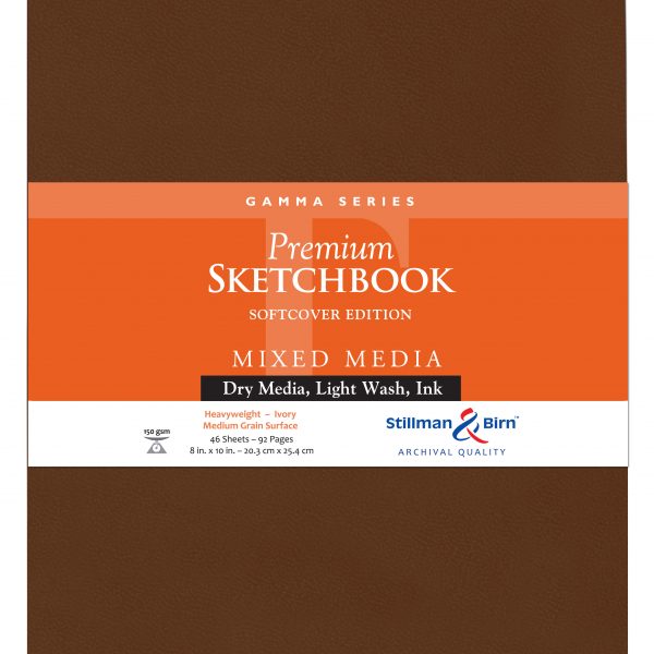 Stillman Birn Gamma Series Ivory Medium Grain Sketchbook - Retail Maharaj