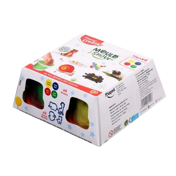 Maped Color Peps Modelling Dough Set for Kids Soft Non Sticky Clay - Retail Maharaj