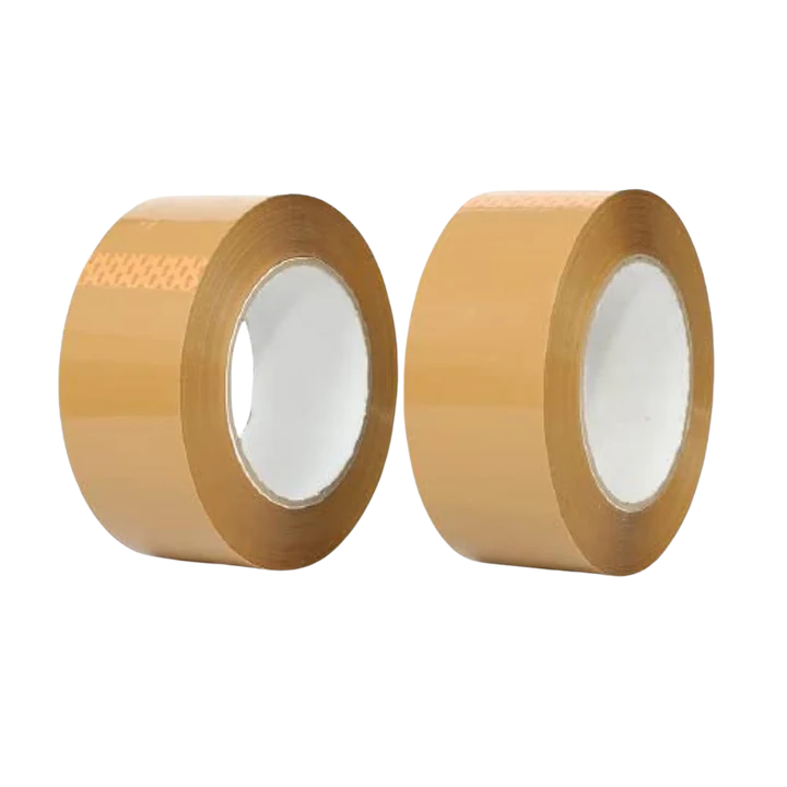 Wonder BOPP Packing Tape 2 Inch x 100 Meter Brown Pack of 2 - Retail Maharaj