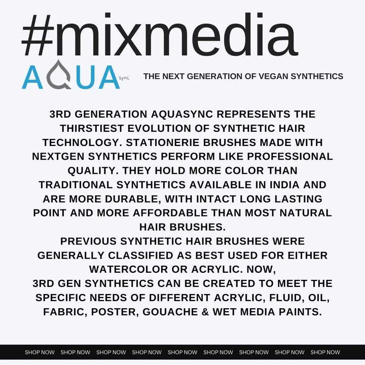 Stationerie Mix Media Brush Set of 11 Velour Edition - Retail Maharaj