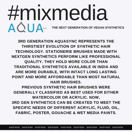 Stationerie Mix Media Brush Set of 11 Velour Edition - Retail Maharaj