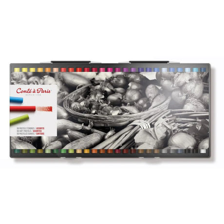 Conte a' Paris Soft Pastels Set of 50 Assorted - Retail Maharaj