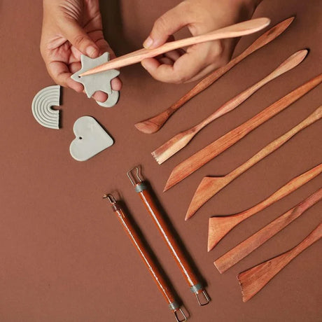 Complete Clay Modelling Tool Set for Sculpting Carving and Detailing - Retail Maharaj