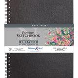 Stillman Birn Grey Nova Series Medium Grain Sketchbook Open Stock - Retail Maharaj