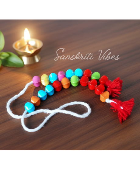 Sakshi Counter Mala – 20 Beads Japa Counter for Chanting, Meditation, and Prayer - Retail Maharaj