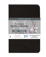 Stillman Birn Grey Nova Series Medium Grain Sketchbook Open Stock - Retail Maharaj