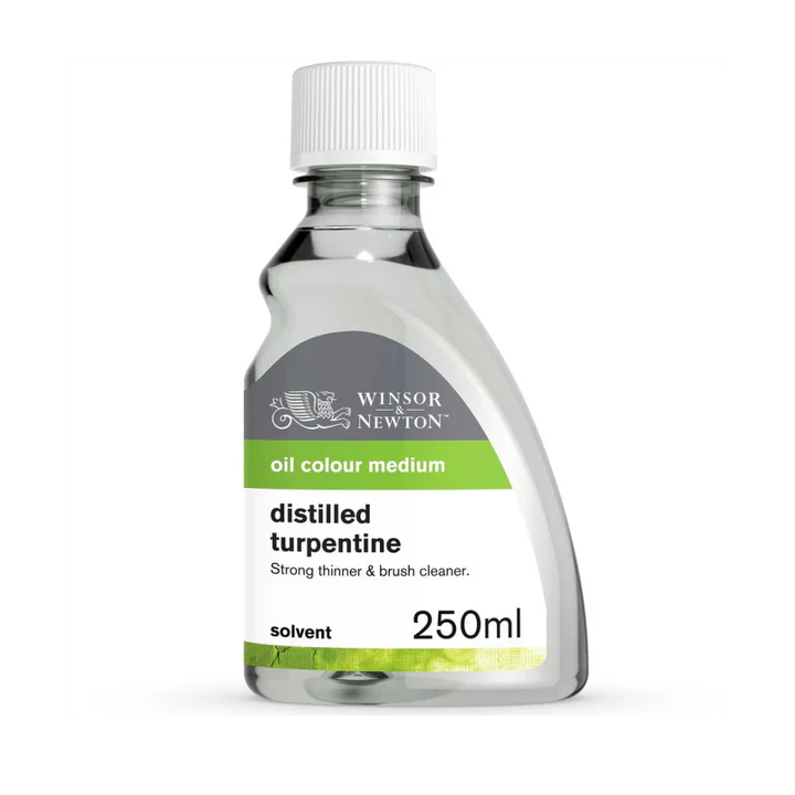 Winsor & Newton Distilled Turpentine 250 ml - Retail Maharaj