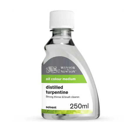 Winsor & Newton Distilled Turpentine 250 ml - Retail Maharaj