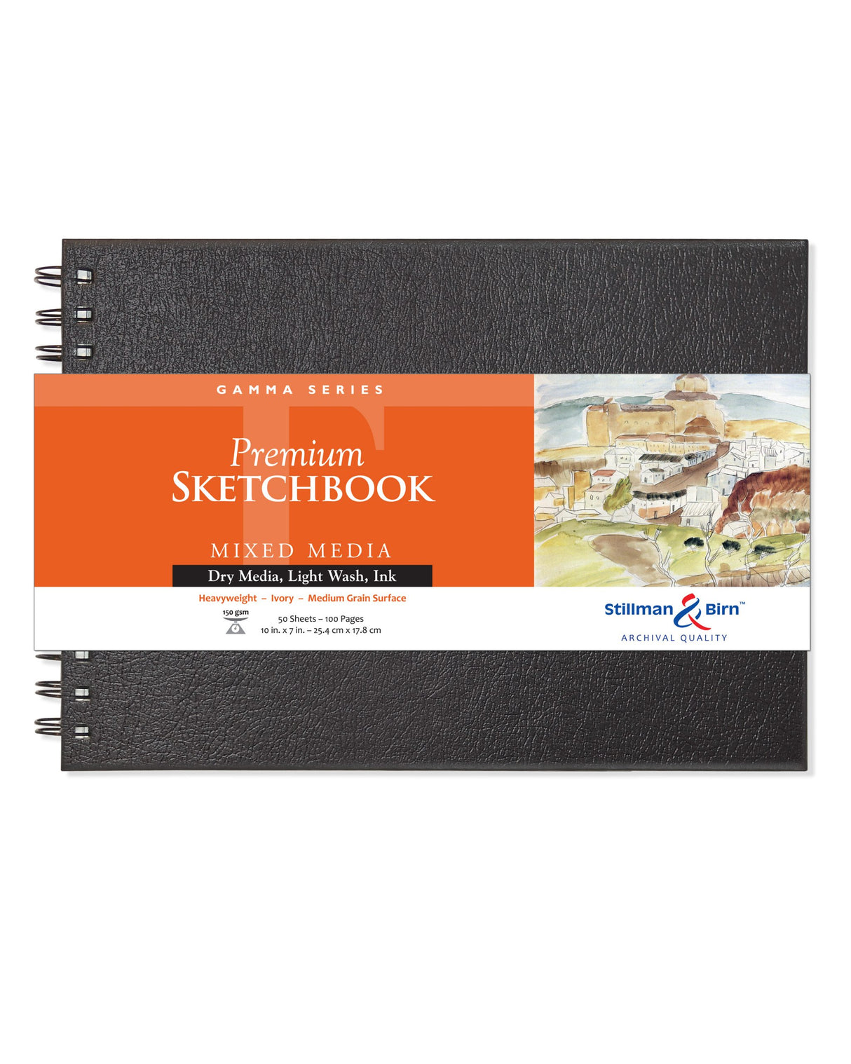 Stillman Birn Gamma Series Ivory Medium Grain Sketchbook - Retail Maharaj