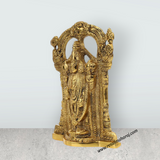 Balaji Murti - 9 Inches | Tirupati Balaji Idol/ Aluminium Material/ Tirupati Balaji Statue for Pooja - Retail Maharaj