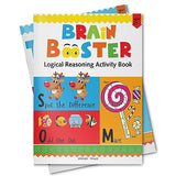 Preschool Activity Book: Brain Booster – Logical Reasoning Activity Book for Kids Ages 3–5 | Fun Puzzles, Patterns, Sorting, Matching & Thinking Skills | 3+ Hours of Brain-Boosting Fun - Retail Maharaj