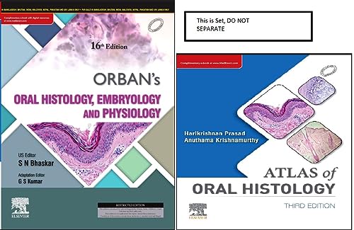 Orban's Oral Histology, Embrology & Physiology, 16e and Atlas of Oral Histology, 3e - Retail Maharaj