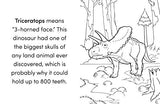 Dinosaur Book for Kids: Coloring Fun and Awesome Facts - Retail Maharaj