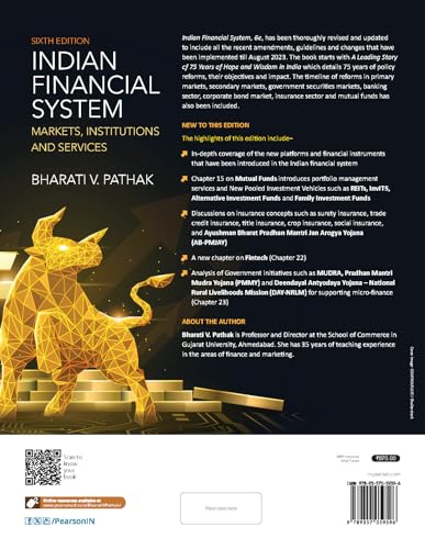 Indian Financial System, Markets, Institutions & Services 6th Edition,75 years of policy reforms, Government securities markets, banking sector, corporate bond market, insurance sector & mutual funds - Retail Maharaj